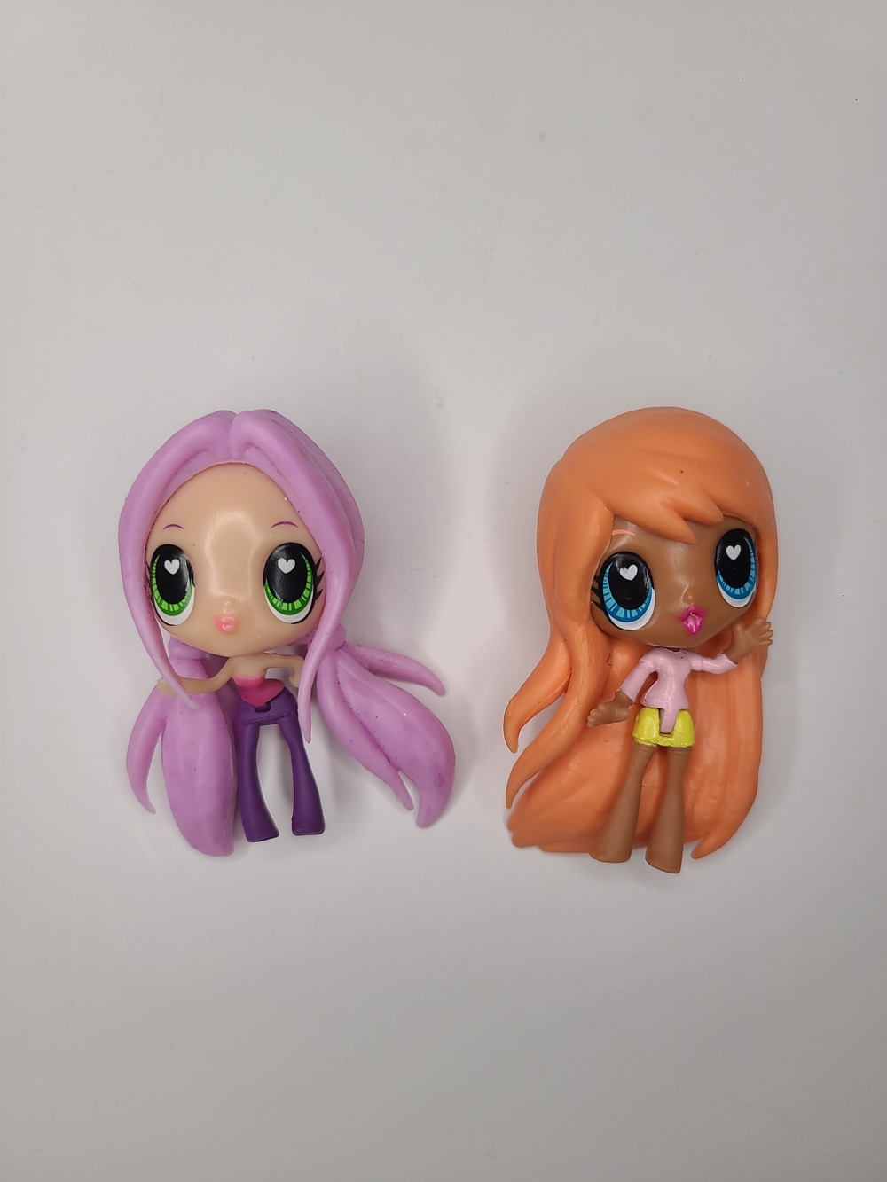 Kawaii Crush Mini Miniature Dolls Lot Shelly Jelly & Netty Betty